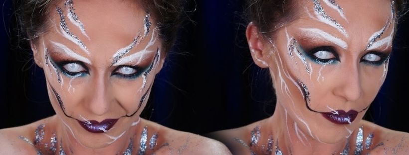 Maquillage Reine des Neiges Maléfique - Lentilles Halloween - Fashion  Lentilles