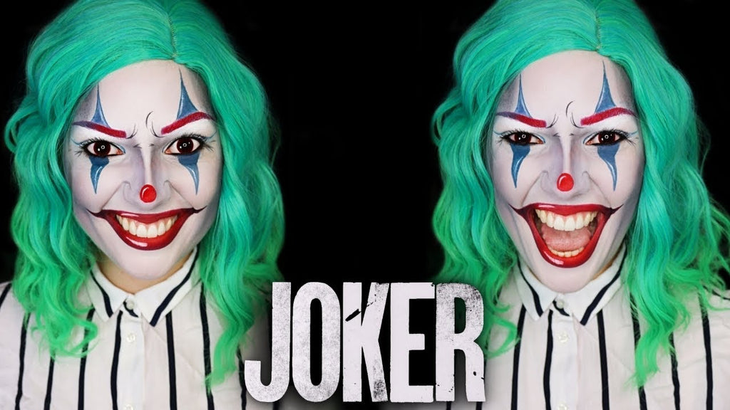 Tutoriel maquillage The Joker Emeraldsmallyt