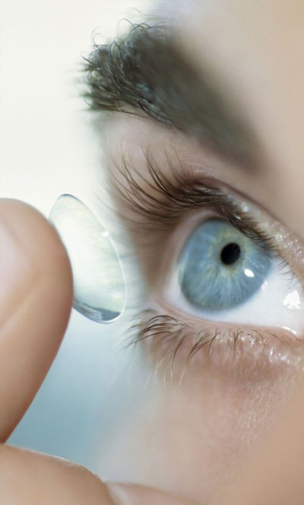 lentilles de couleur