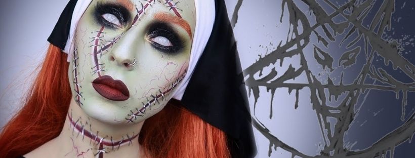 Maquillage Halloween Nonne