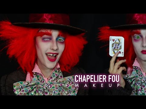 maquillage chapelier fou