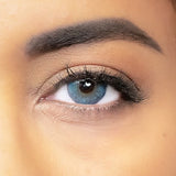 Lentilles de Couleur Bleue - Blue Sea - 1 an