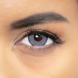 Lentilles Big Eyes Grises - 1 an