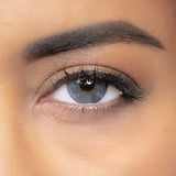 Lentilles de Couleur Bleue - Light Blue - 3 mois