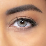 Lentilles de Couleur Grise - Steel Gray - 3 mois