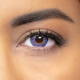 Lentilles de Couleur Violette - London Violette - 1 an